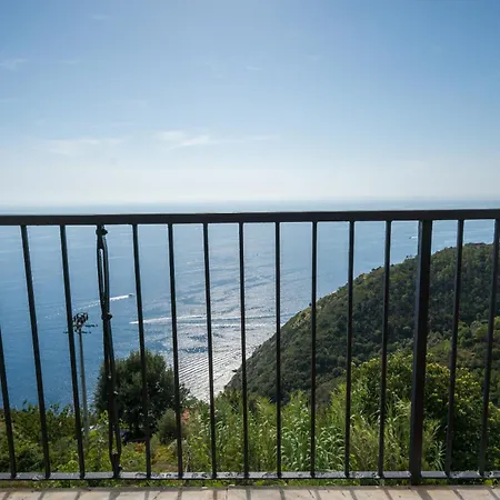 Casa Panoramica Con Terrazza E Vista Mare Alle 5 Terre Semesterbostad