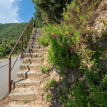 Casa Panoramica Con Terrazza E Vista Mare Alle 5 Terre *