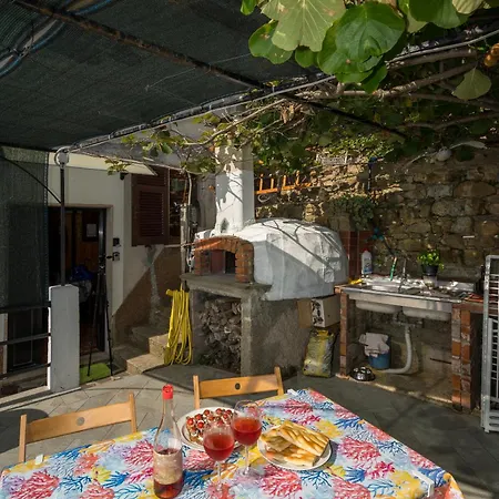 Casa Panoramica Con Terrazza E Vista Mare Alle 5 Terre * Biassa